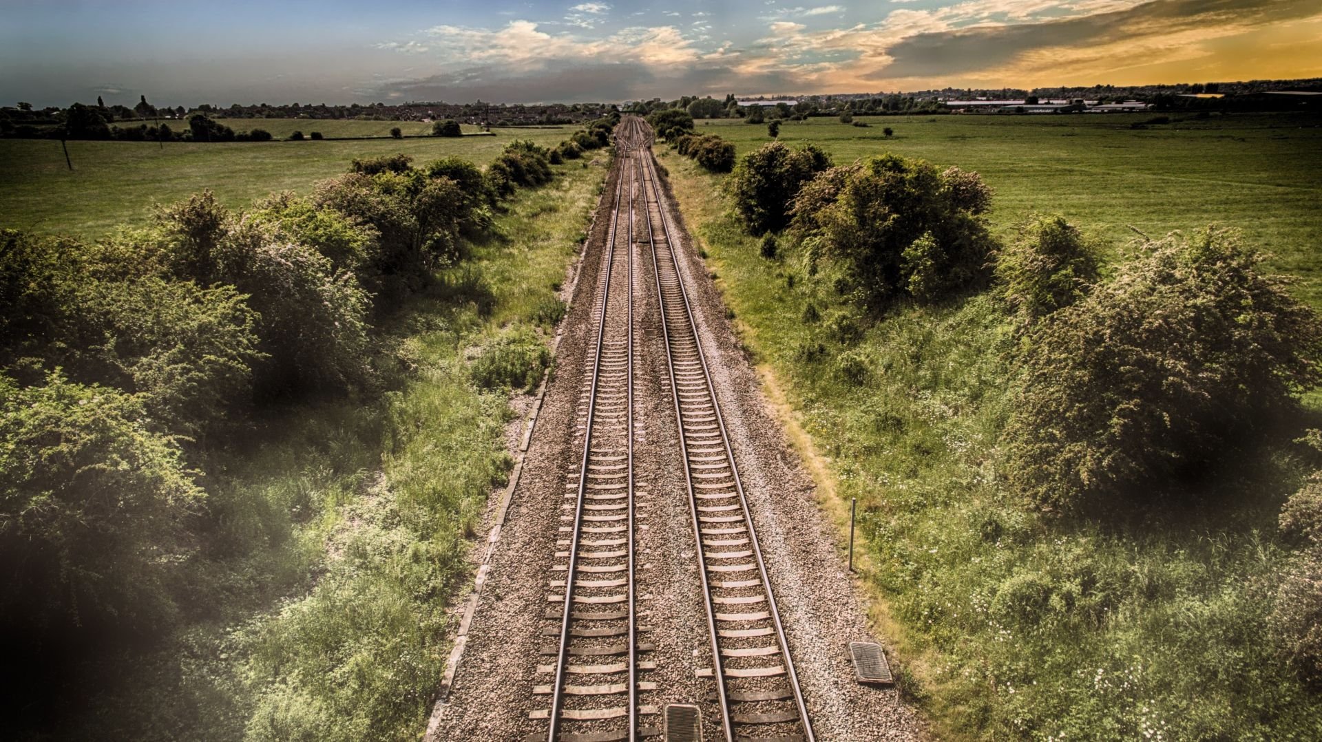 Par le train