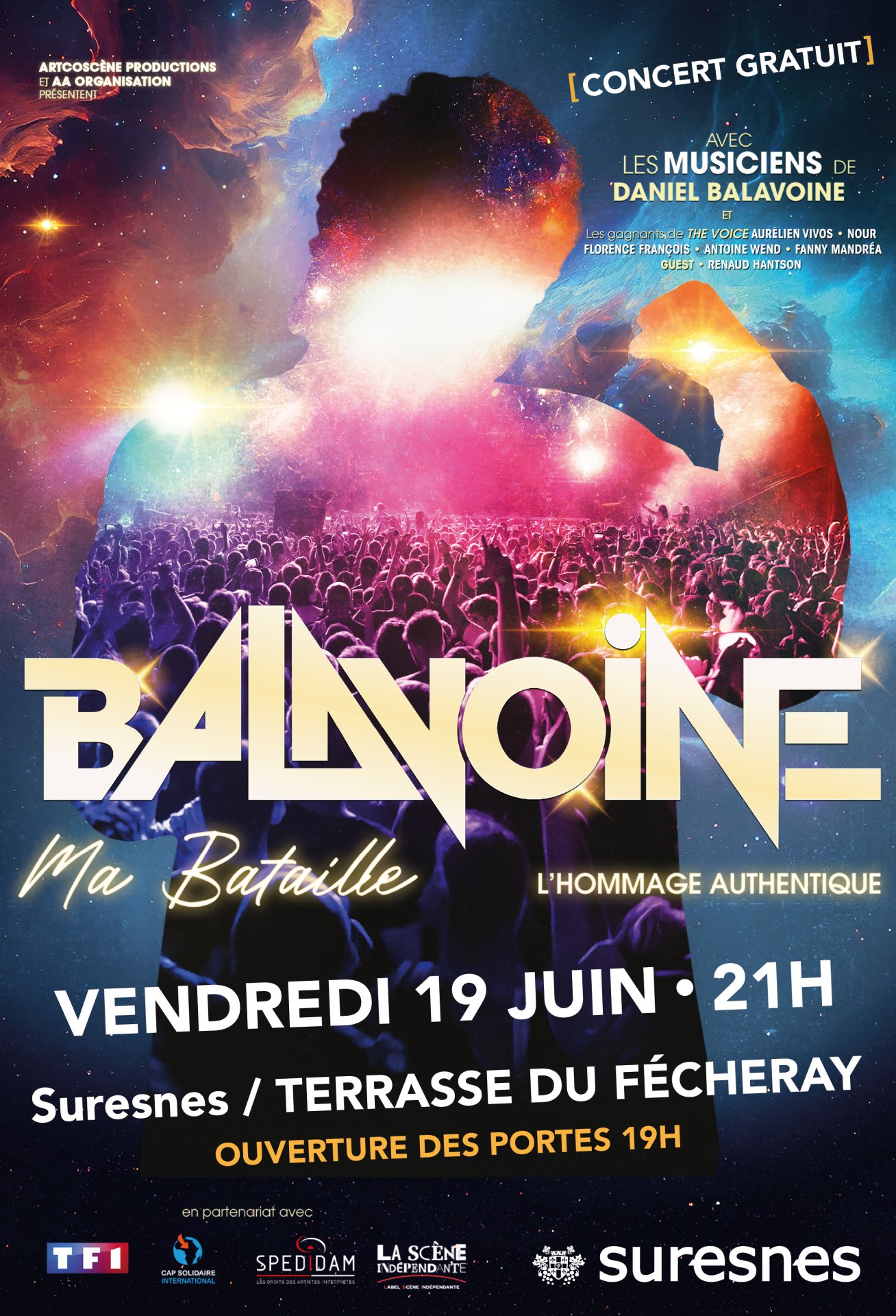 Concert Hommage - Balavoine, ma bataille